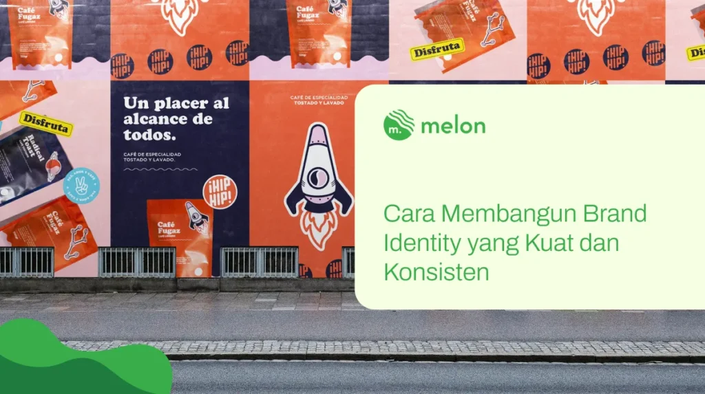 Konsistensi adalah kunci dari brand identity.